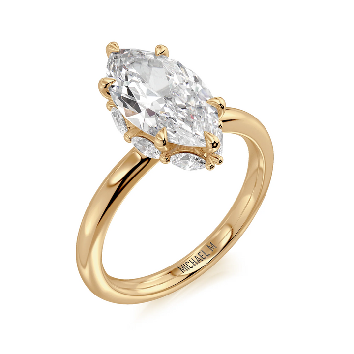 Monarch Marquise Engagement Ring