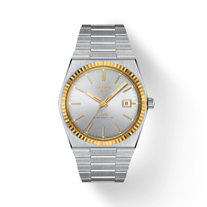 Tissot PRX Powermatic 80 Steel & 18k Gold Bezel