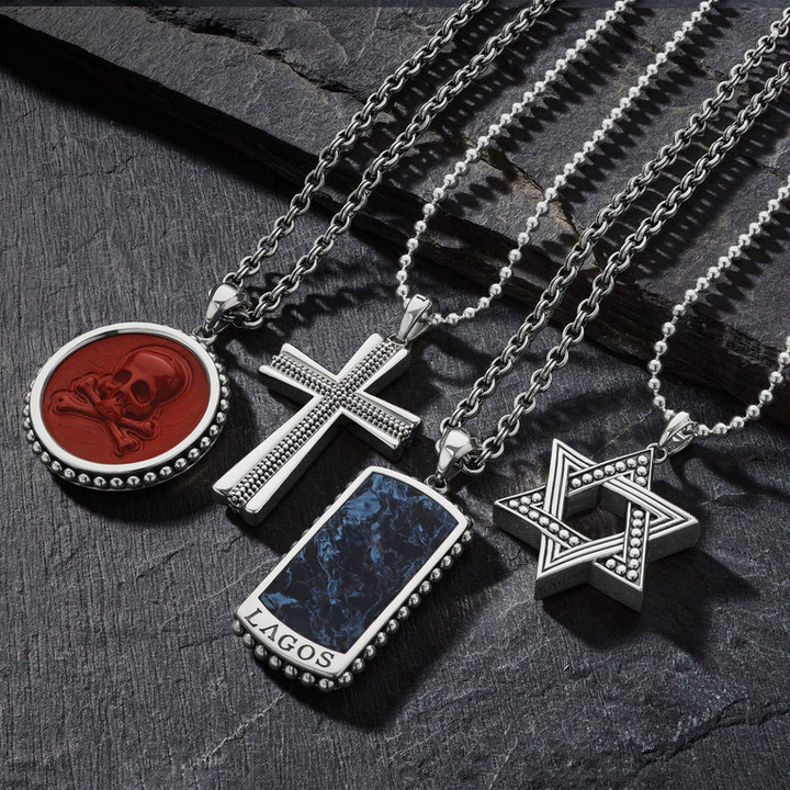 Pietersite Tag Amulet