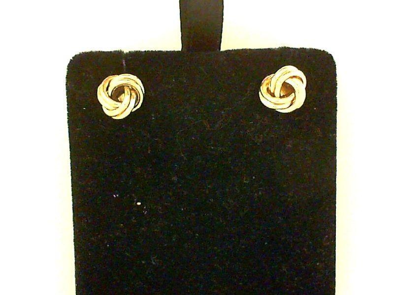 Precious Metal (No Stones) Earring