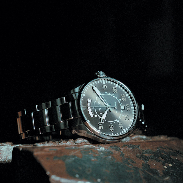 Khaki Aviation Pilot Day Date