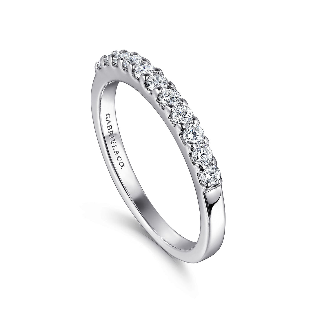 White Gold Diamond Band