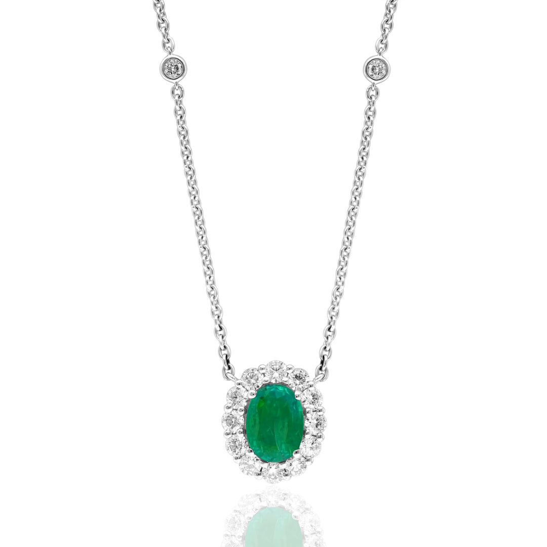 Diana Emerald Pendant