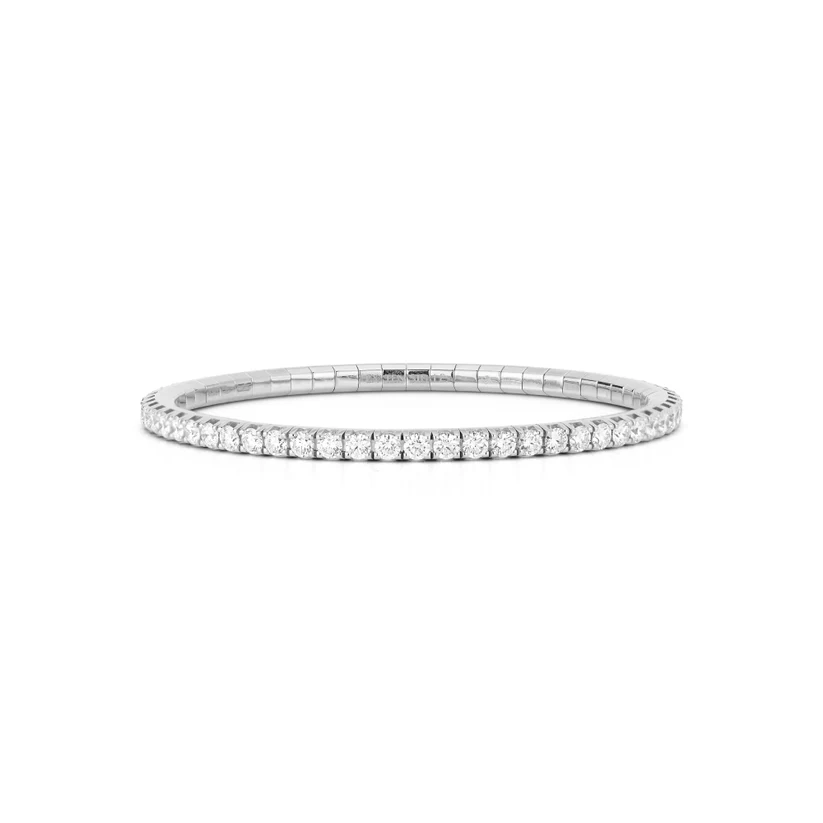 5.50 CT Round Diamond Stretch Bracelet