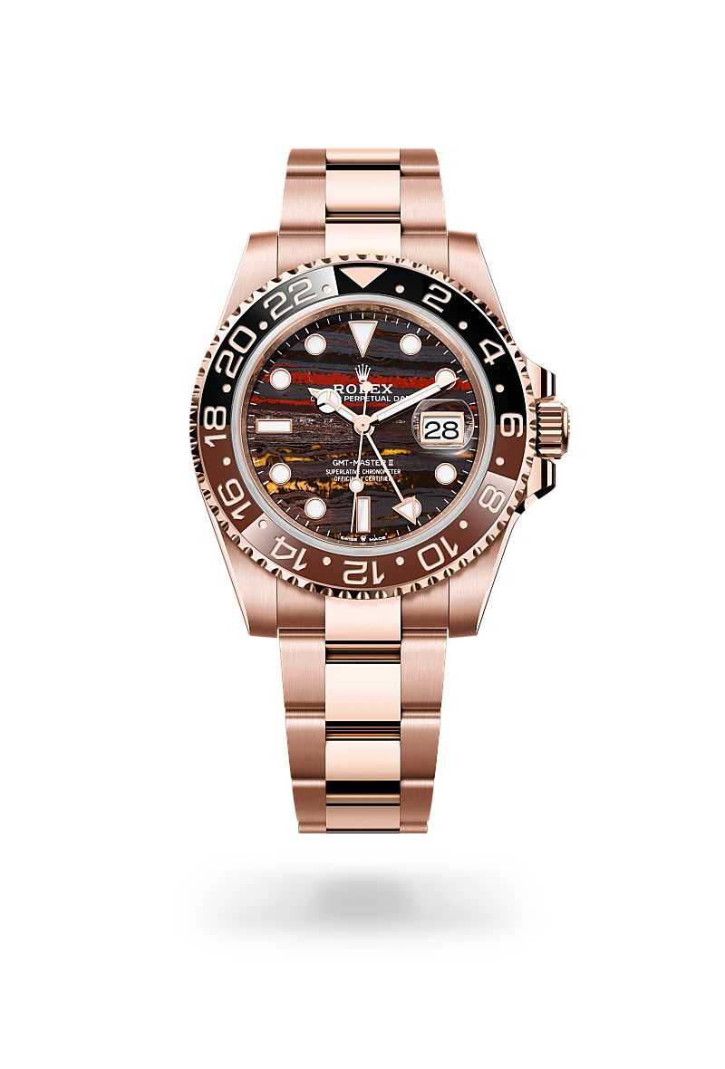 Rolex GMT-Master II in 18 kt Everose gold, M126715CHNR-0002 - Richter & Phillips