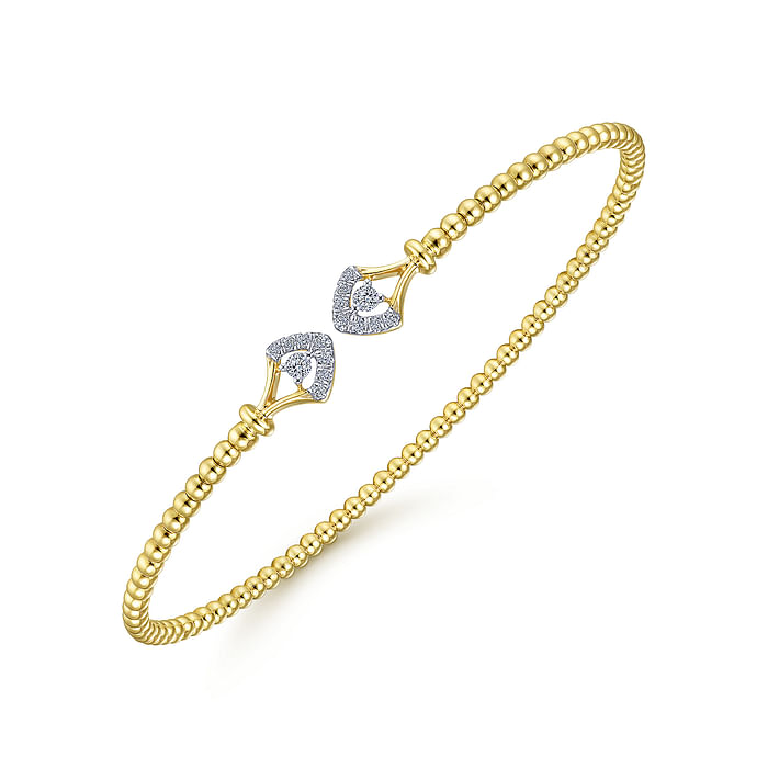 Deco Diamond Bangle