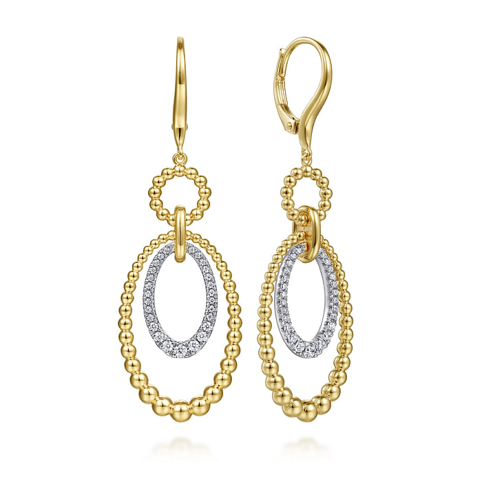 Bujukan Diamond Drop Earrings