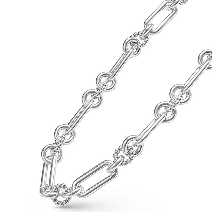 Sterling Silver Link Necklace