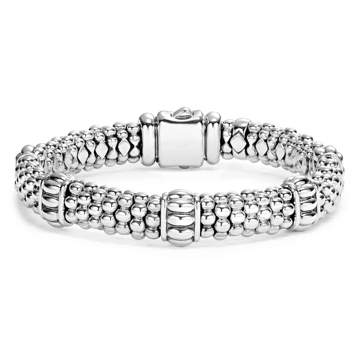 Fluted Beaded Bracelet