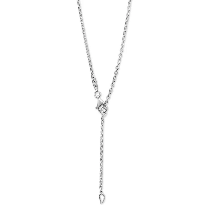 Two-Tone Pearl Pendant Necklace