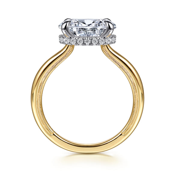 East West Engagement Ring