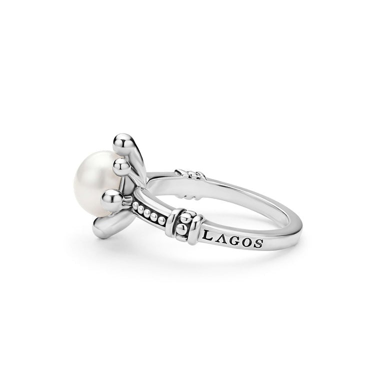 Luna Fleur Pearl Ring