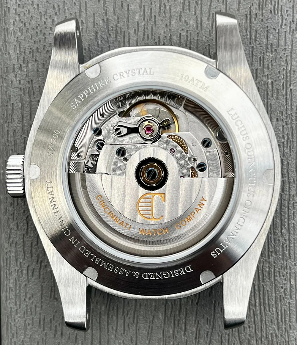 The Cincinnatus Field Burgundy Automatic