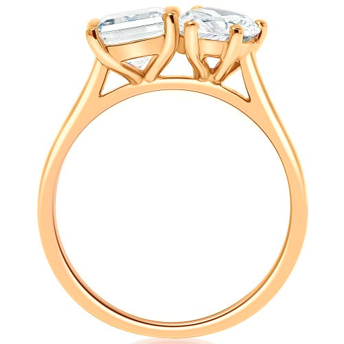 【moi.toi.】リング Toi et Moi Engagement Ring| Richter & Phillips Jewelers
