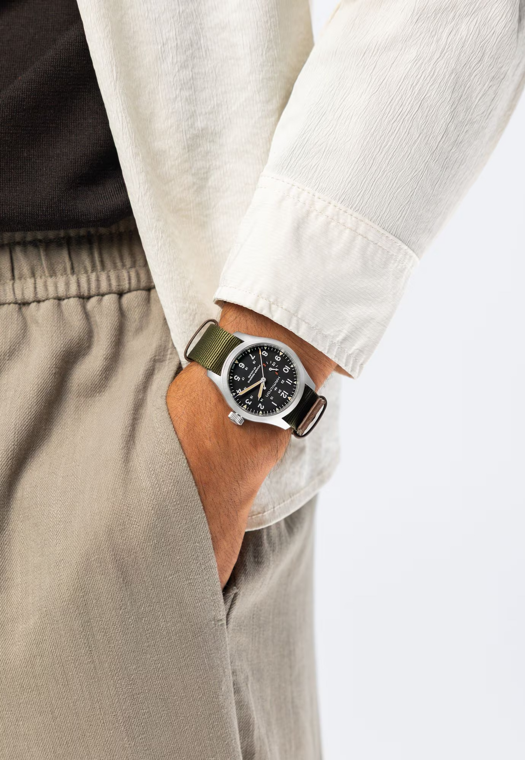 Khaki Field: Mechanical Power Reserve 40?mm