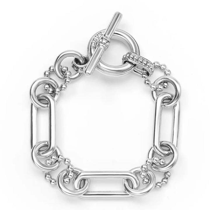 Sterling Silver Link Bracelet