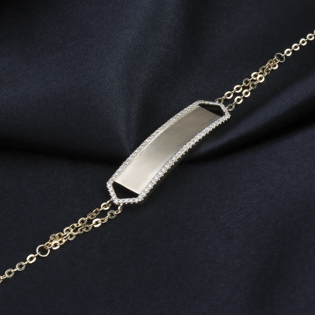 Diamond ID Bracelet