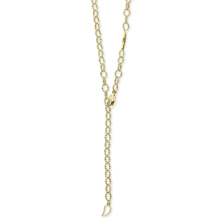 18K Gold Small Link Necklace