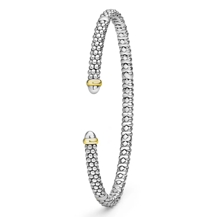 Two-Tone Mini Versa Torque Bracelet