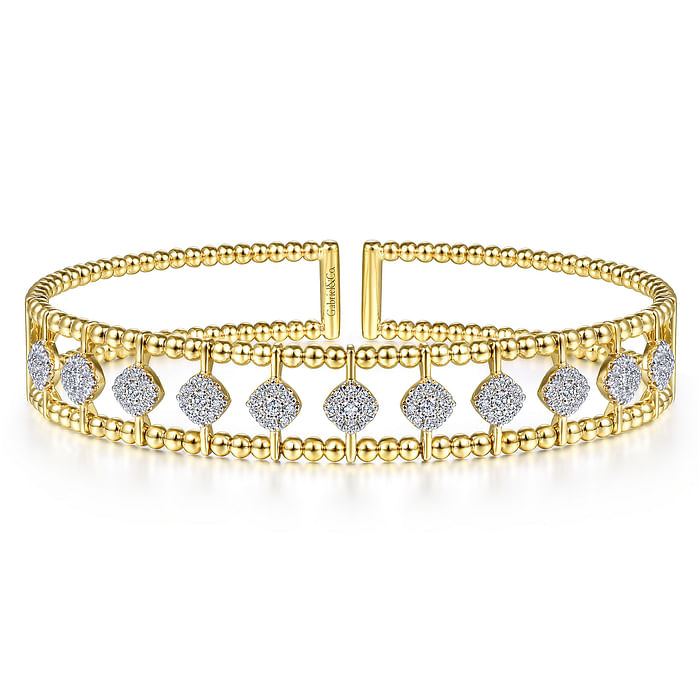 Bujukan Diamond Cuff Bangle