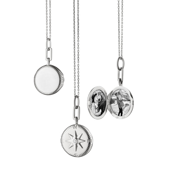 "Adventure" Compass Locket