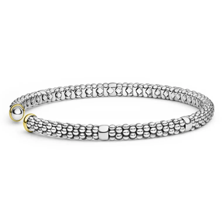 Two-Tone Mini Versa Torque Bracelet