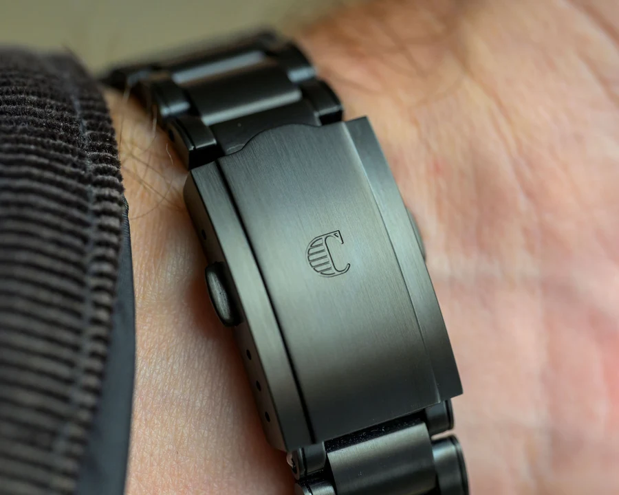 Cincinnatus Field Sand Black PVD Automatic