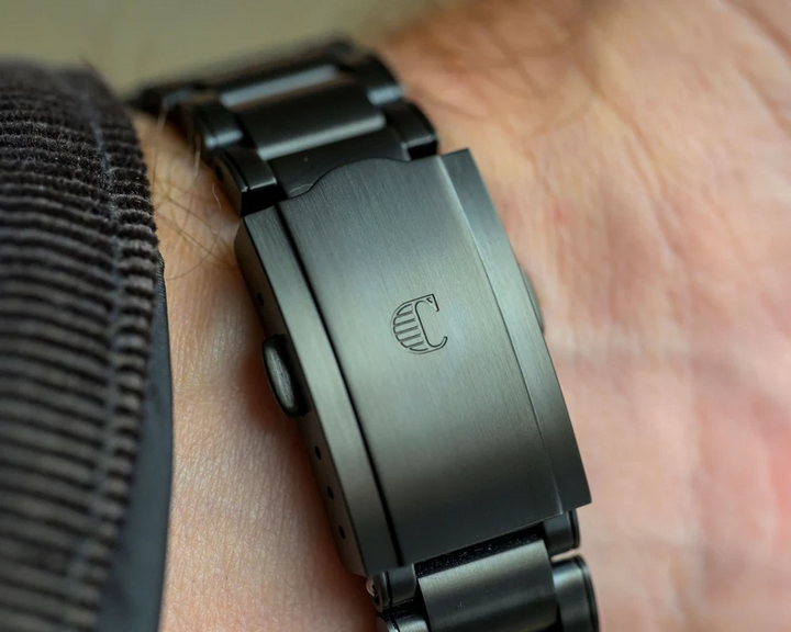 Cincinnatus Field Sand Black PVD Automatic