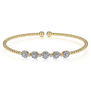 Bujukan Diamond Cluster Bangle