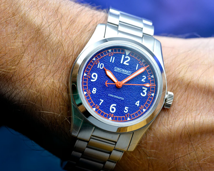 The Cincinnatus Field Blue Automatic