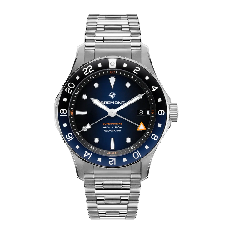 Supermarine 300M GMT, 'Glacier' Blue