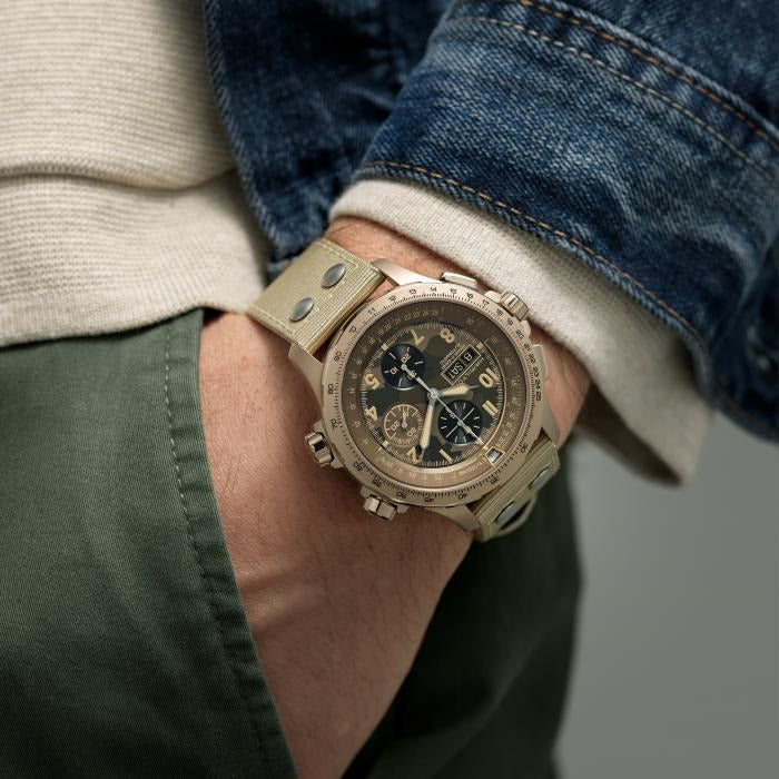 Khaki Aviation: X-wind Auto Chrono