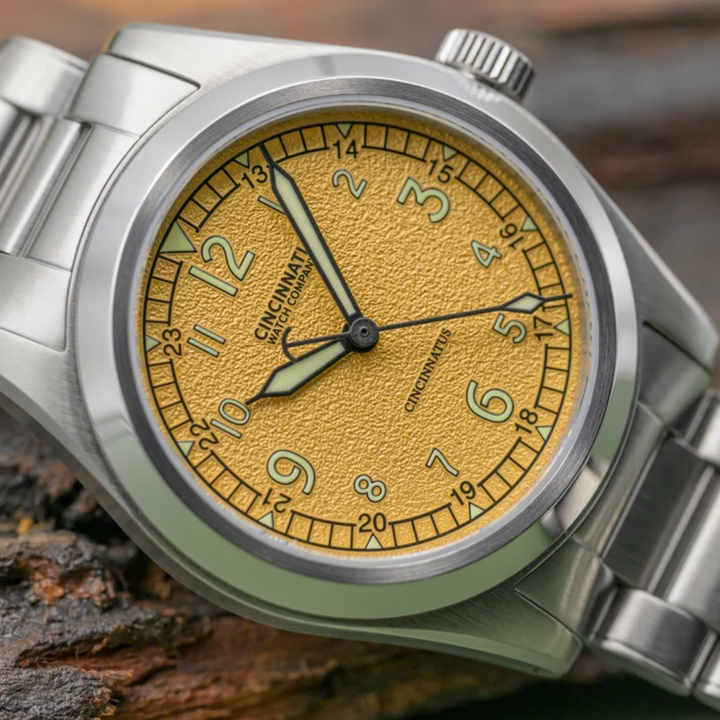 Cincinnatus Field Sand Steel Automatic