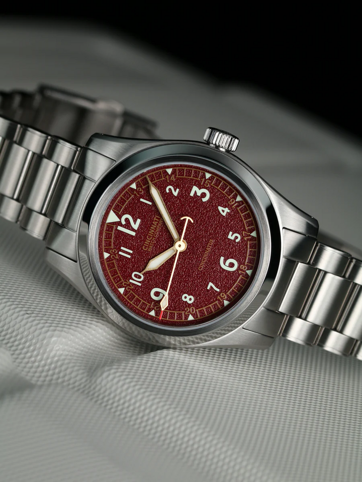 The Cincinnatus Field Burgundy Automatic