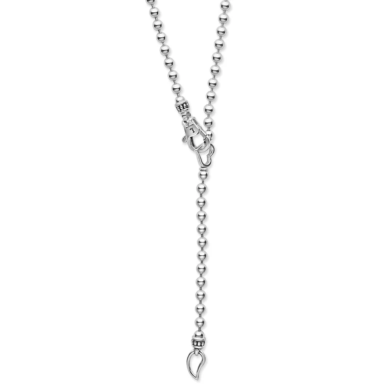 Two-Tone Interlocking Pendant Necklace