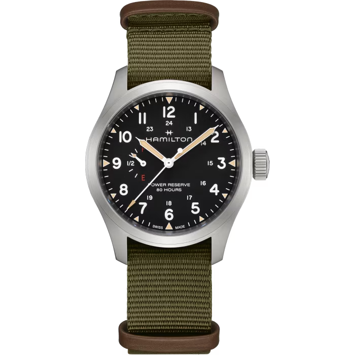Khaki Field: Mechanical Power Reserve 40?mm
