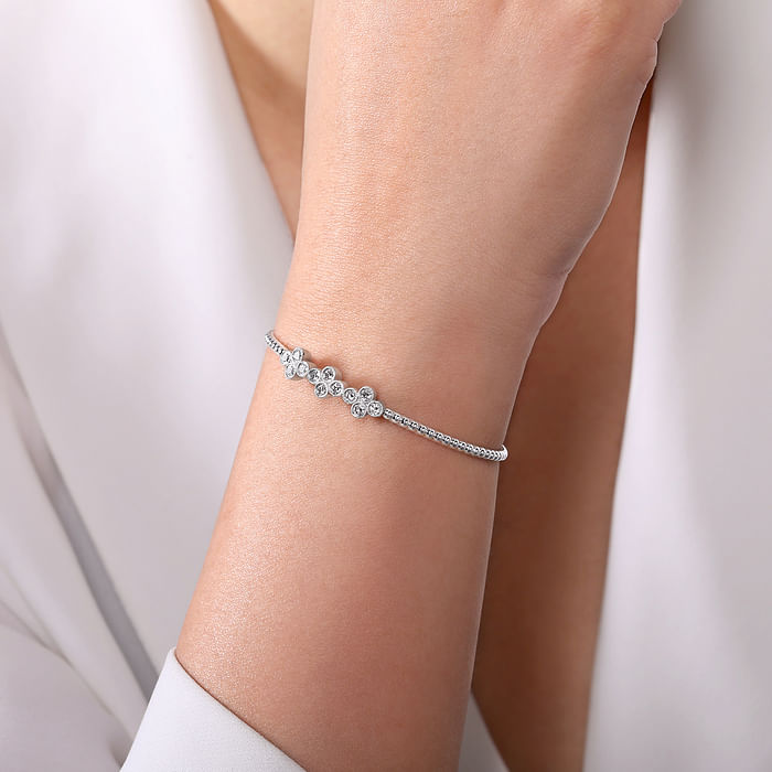 Bujukan Quatrefoil Diamond Bracelet