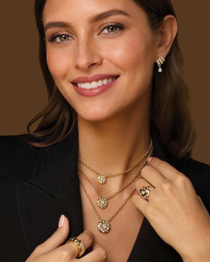Pear Shape Diamond Medium Celine Necklace