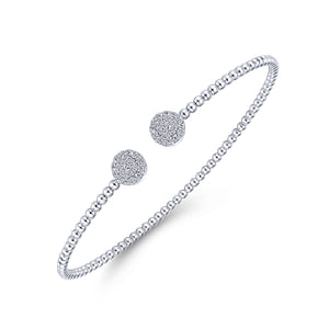 Bujukan Cluster Diamonds Split Bangle