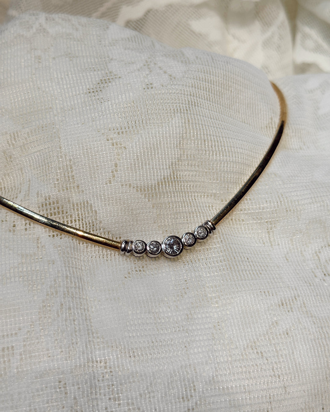 The Arc Diamond Necklace