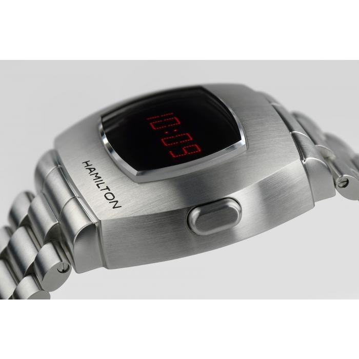 HAMILTON PSR Digital Quartz アメリカンクラシック American Classic PSR Digital Quartz - Dial color:Black - H52404130