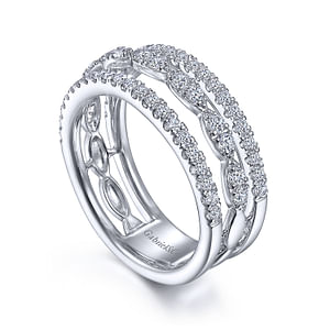 Diamond Easy Stackable Ring