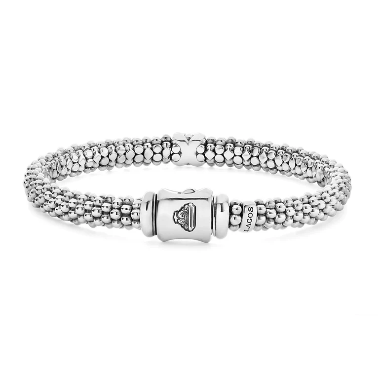 Single Station "X" Two-Tone Diamond Bracelet