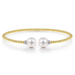 Bujukan Diamond and Pearl Split Bangle