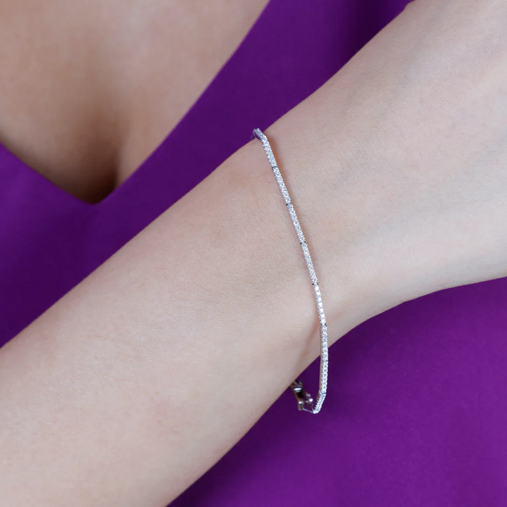 Bar Link Tennis Bracelet