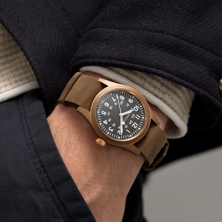 Khaki Field: Mechanical Bronze