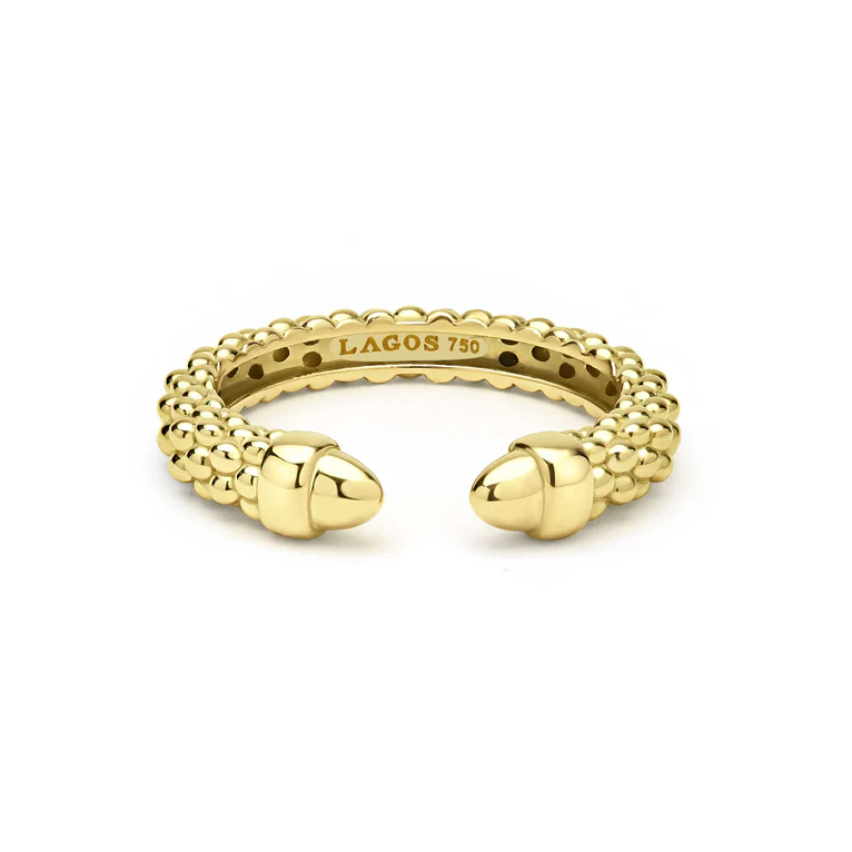 18K Gold Mini Versa Stacking Ring