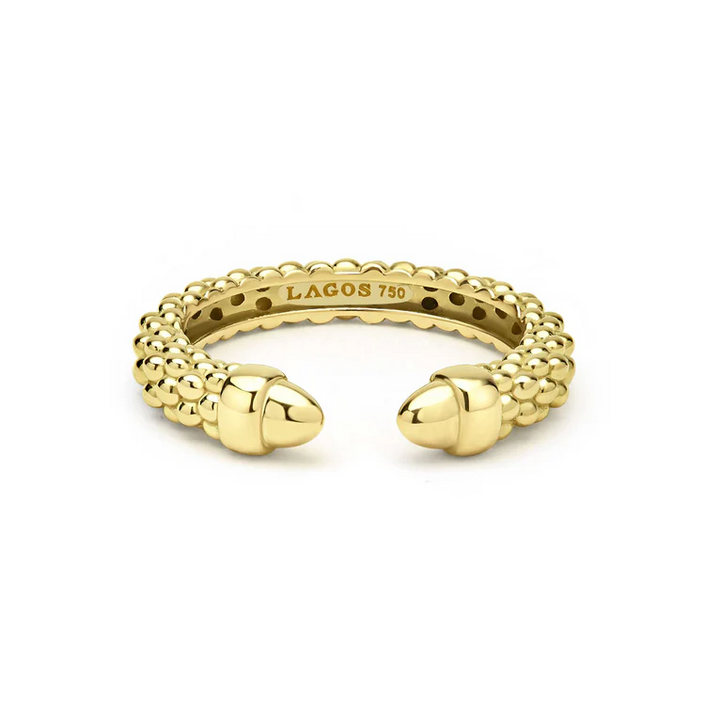 18K Gold Mini Versa Stacking Ring