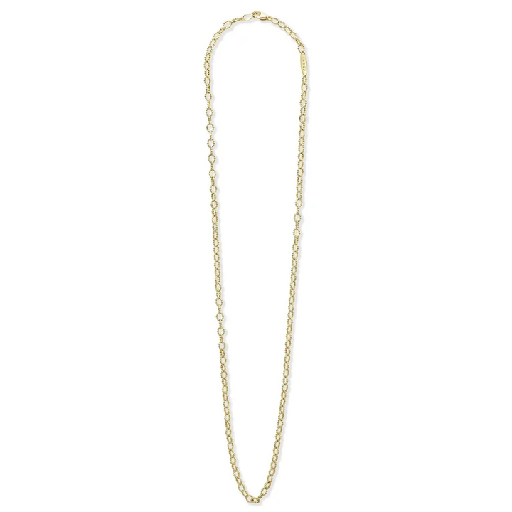 18K Gold Small Link Necklace