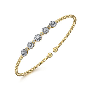 Bujukan Diamond Cluster Bangle